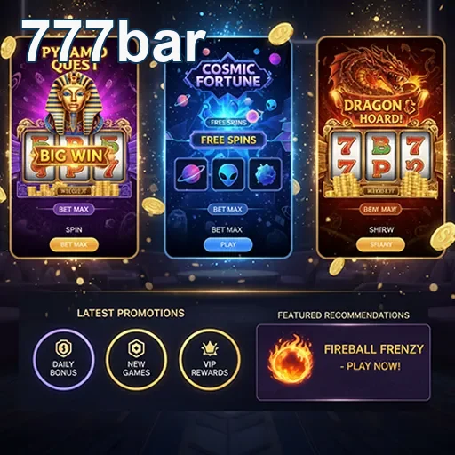 A vibrant representation of 777bar's VIP services and gaming experience - 777bar